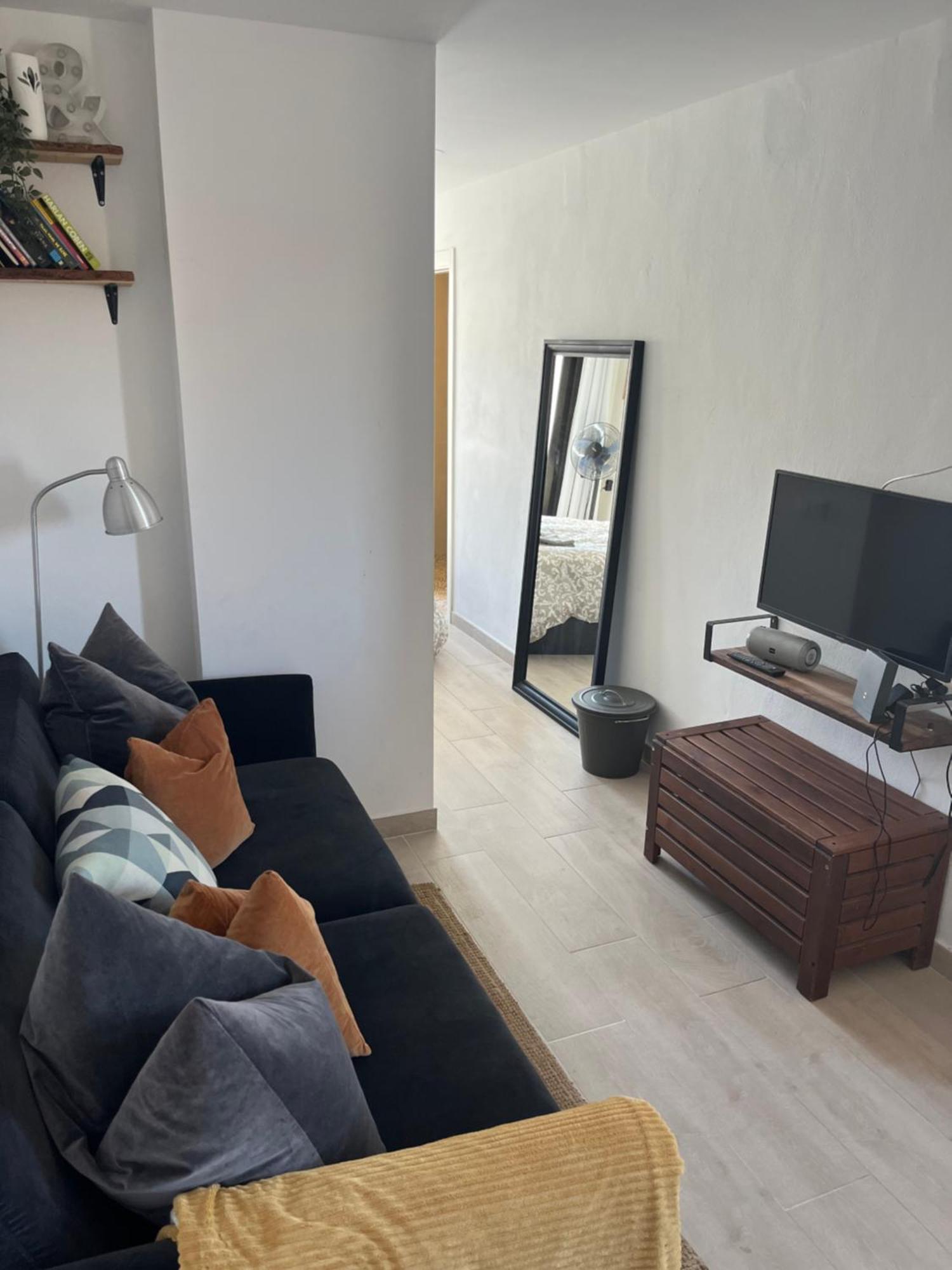 شقة Sea View Penthouse With Large Terrace لوس كريستيانوس المظهر الخارجي الصورة